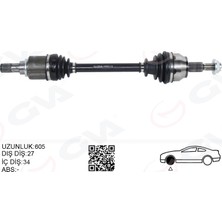 GVA Depomix Ön Aks Komple Sol Ford Focus Iii 1.6 Ti 11 17 Benzinli