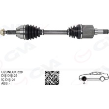 GVA Depomix On Komple Aks Sol Transit Connect 1.8 Tdci 02 14 75 -90-110PS 628MM