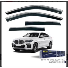 Çelik Oto GPCLKB451 Chrome Cam Rüzgarliği X6 Niken