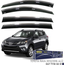 Çelik Oto GPCLKB446 Chrome Cam Rüzgarliği Rav4 2013- Niken