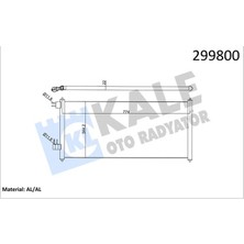 Kale Depomix Klima Radyatörü Connect 02 14 1.8 Tdci 75-90-110PS