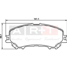 Art Depomix Ön Balata Renault Kadjar 15 Koleos Ii 15 Nissan Qashqai J11 13 x Trail Iii 14
