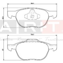 Art Depomix Ön Balata Focus 04 18 Cmax 07 19 Kuga I -Ii 08 14 Volvo V40 19 C30 06 12 S70 08 13S40 04 12 V50 04 12 Mazda 3 03 09 5 05 09