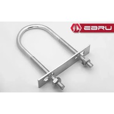 Magicool U Civata, Karşılık Demiri + Somunlu - M8X50 - 2 Set