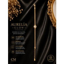 CM Jewelry Aurelia Glow Bileklik – 14K cm Vıp Gold Kaplama