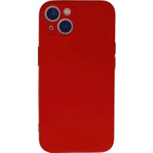Durukar®  iPhone 13 Mini Kılıf Nano Içi Kadife Silikon - Kırmızı