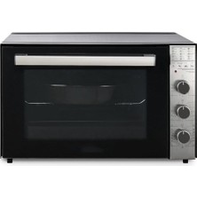 Luxell 70 Litre Börekçi Fırın (LX-9655) Cam Yüzeyli Turbo Pişirme Özelliği ile Şık Tasarım