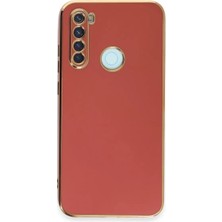 TKÇ Mey Ithalat®   Redmi Note 8 Kılıf Volet Silikon - Kırmızı