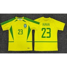Rodak Spor Kaka 22 Brezilya 2002 Retro Forması