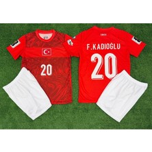 Rodak Spor Ferdi Kadıoğlu 20 Türkiye Şortlu Çocuk Forması 2'li Set