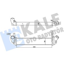 Kale Depomix Intercooler Kangoo-Nissan Kubistar 1.5dci 98