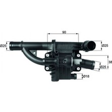 Mahle Depomix Termostat Yuvasi Komple Peugeot 206-207-307-308-407-1007-3008-5008-PARTNER Tepe-C2-C3-C4-C5 Ii Focus Iii 11 1.6 Tdci Courier 14 1.5-1.6 Tdci Fiesta 08 17 1.5 Tdci B-Max 14