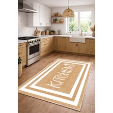 Lioara Home Dijital Baskılı Halı – Modern, Kaymaz Taban, Mutfak  Için Halı