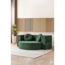 Branna Home Layer 2'li Açılabilir Koltuk & Yeni Nesil & Silinebilir & Çift Kişilik & Konforlu Yatak Çift Kişilik