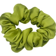 Icon Silk Saf Ipek Saç Tokası Orta Boy (Uçuk Yeşil)