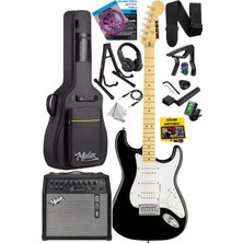 Delixa RPH-40WB-50AMP 50W Şarjlı Bt Amfili Elektro Gitar Seti Hsh Manyetik Maple Klavye