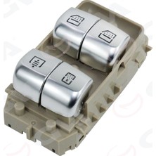 GVA Depomix Cam Acma Salteri Arka Bej. Beyaz Isik Mercedes S-Class W222 14