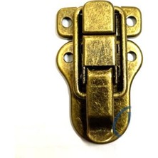 Vice Avm Sandık, Kutu Klipsi, Ön Kilidi - 48X30MM, Antik, 1 Adet TG-1395 340985