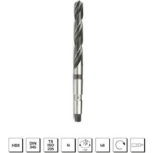Mte Hss Mors Konik Matkap Ucu DIN:345 28MM