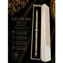 Veloura Shine – 14K Vıp Gold Kaplama Taşlı Bileklik