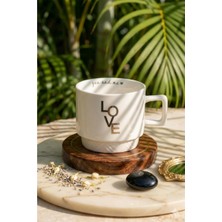 Acar Anisa Porselen Kupa 325 ml - Love Tasarımlı