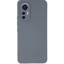 Skygo Revify Xiaomi Mi 12 Lite Kılıf Nano Içi Kadife Silikon - Gri