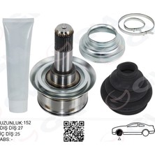 GVA Depomix Aks Kafasi Arka Sağ/sol Bmw F10 F12 F13 F06 152MM Diferansiyel Diş 27