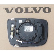 TŞT Volvo XC60 Dış Ayna Camı Isıtmalı Sol 2007 2017- (Oem No:  31352505)