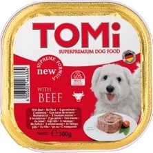 Depomix Tomi Köpek Dana Etli Pate Alüminyum Yaş Mama 300GR (Pate)