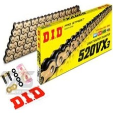 D.I.D Cf Moto 450 Nk 450 2023-2024 Dıd 520VX3-118 Link Gold Zincir (X-Ring)