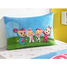Taç Zorluteks  Out Cry Babies Desenli % 100 Pamuk Kumaş 1 Adet Yastık Kılıfı 50X...
