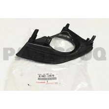 TŞT Toyota Corolla Ön Sis Lamba Kapağı Delikli Sedan Sol 2008- (Oem No:  8148212070)