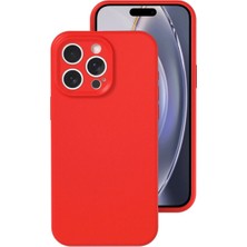 MGN Iphone 16 Pro Kılıf Nano Içi Kadife - Kırmızı
