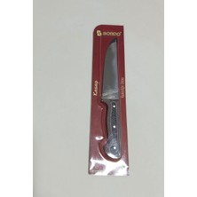 Bordo Bıçak X50CRMOV15 Çelik Kasap ve Mutfak Et Doğrama Bıçağı (18 cm Namlu)