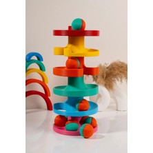 7 Toplu Spiral Kaydırak Oyunu – Eğitici ve Motor Gelişim Oyuncağı