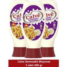 Calve Sarımsaklı Mayonez 400 gr x 3 Adet