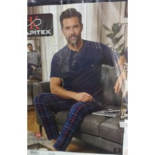 Kapitex 5908 Erkek Kısakollu Pijama
