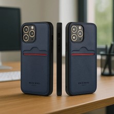 Ermer Iphone 11 Promax Için Kredi Kartlıklı Deri Kılıf