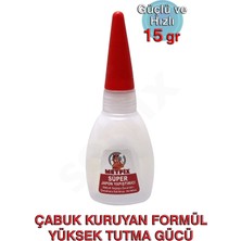 Metfix Süper Japon Yapıştırıcı 15GR (Ekonomik Ambalaj)