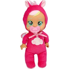 Giochi Preziosi Cry Babies Ağlayan Yumuş Bebek CYB76000 Koyu Pembe Tulumlu Hannah