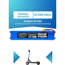 Electroll Kugoo G2 Pro Batarya (Standart Kapasite) 48V 12.500MAH Elektrikli Scooter Bataryası