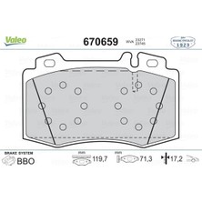 Valeo Depomix Fren Balatasi On Mercedes W203 S203 C209 C219 W211 W220