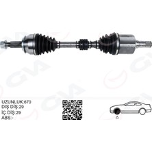 GVA Depomix Komple Aks Sol Nissan Qashqai 1.6 Dci Otomatik J11
