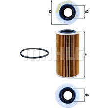 Mahle Depomix Yağ Filtresi