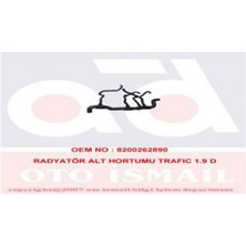 GB Depomix 1771 Radyatör Alt Hortumu Trafic 1.9 D