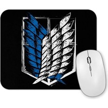 Toyaso Attack On Titan Wings Of Freedom Bilek Destekli Oval Mouse Pad