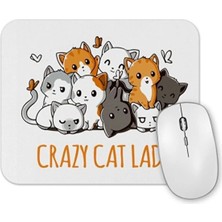 Toyaso Crazy Cat Lady Kedi Mouse Pad