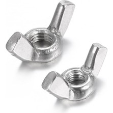Vice Avm Çelik Kelebek Somun M10 - 5 Adet TG-1395 343010