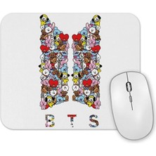 Toyaso BT21 Bts Temalı Mouse Pad