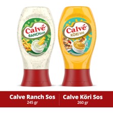 Calve Ranch Sos 245 gr & Köri Sos 260 gr